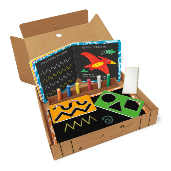 Lavagnette Traccio e Imparo - Dinosauri