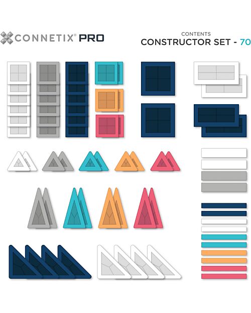 Constructor Pro - 70 Pezzi