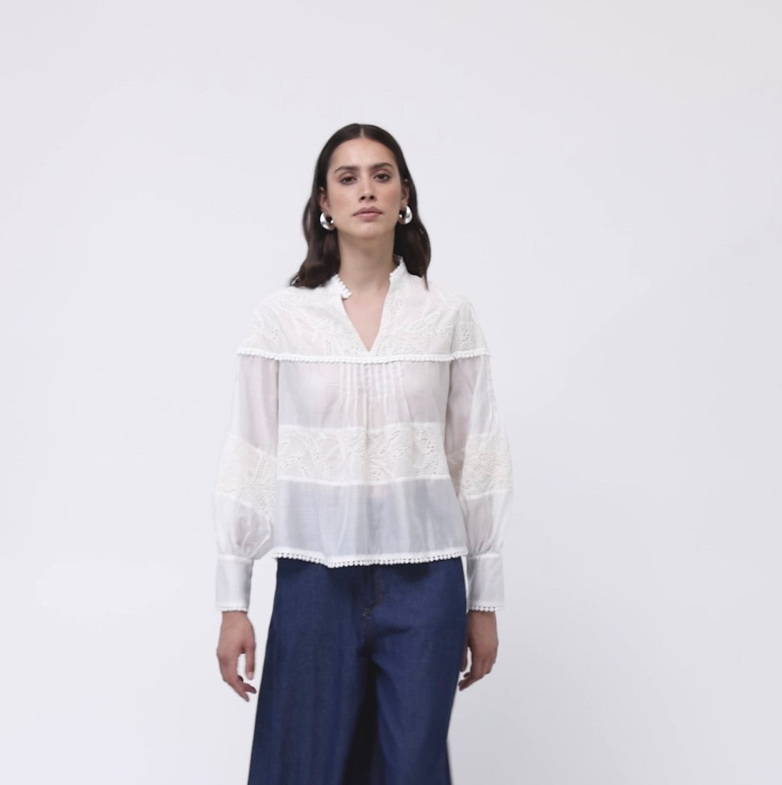 Blusa Pizzo