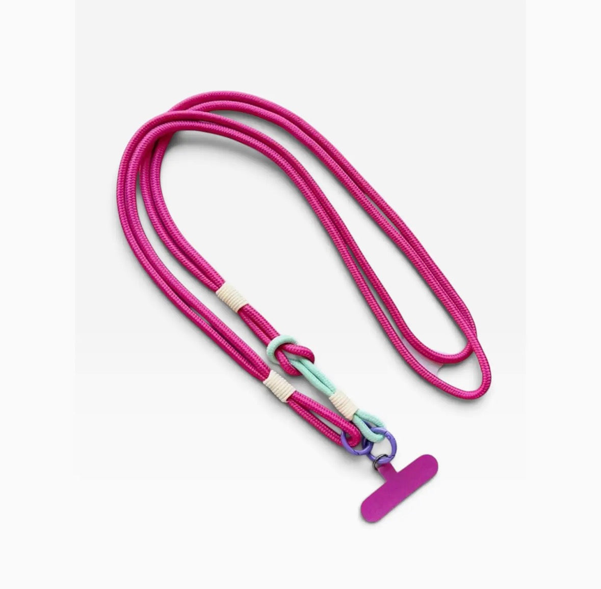 Tracolla per cellulare - Fucsia
