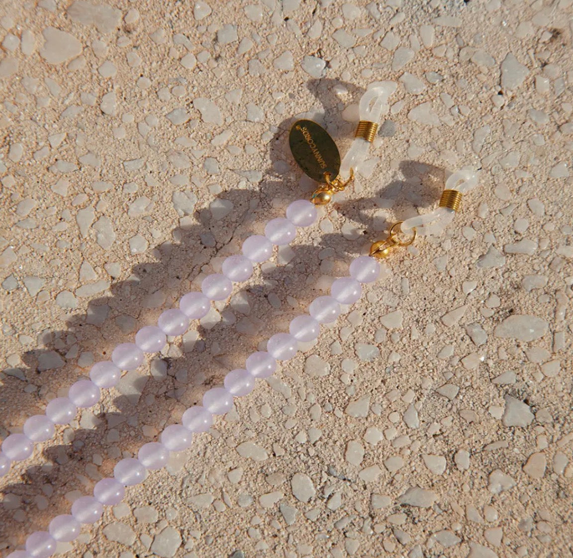 Catenella Occhiali - Giada Lilla