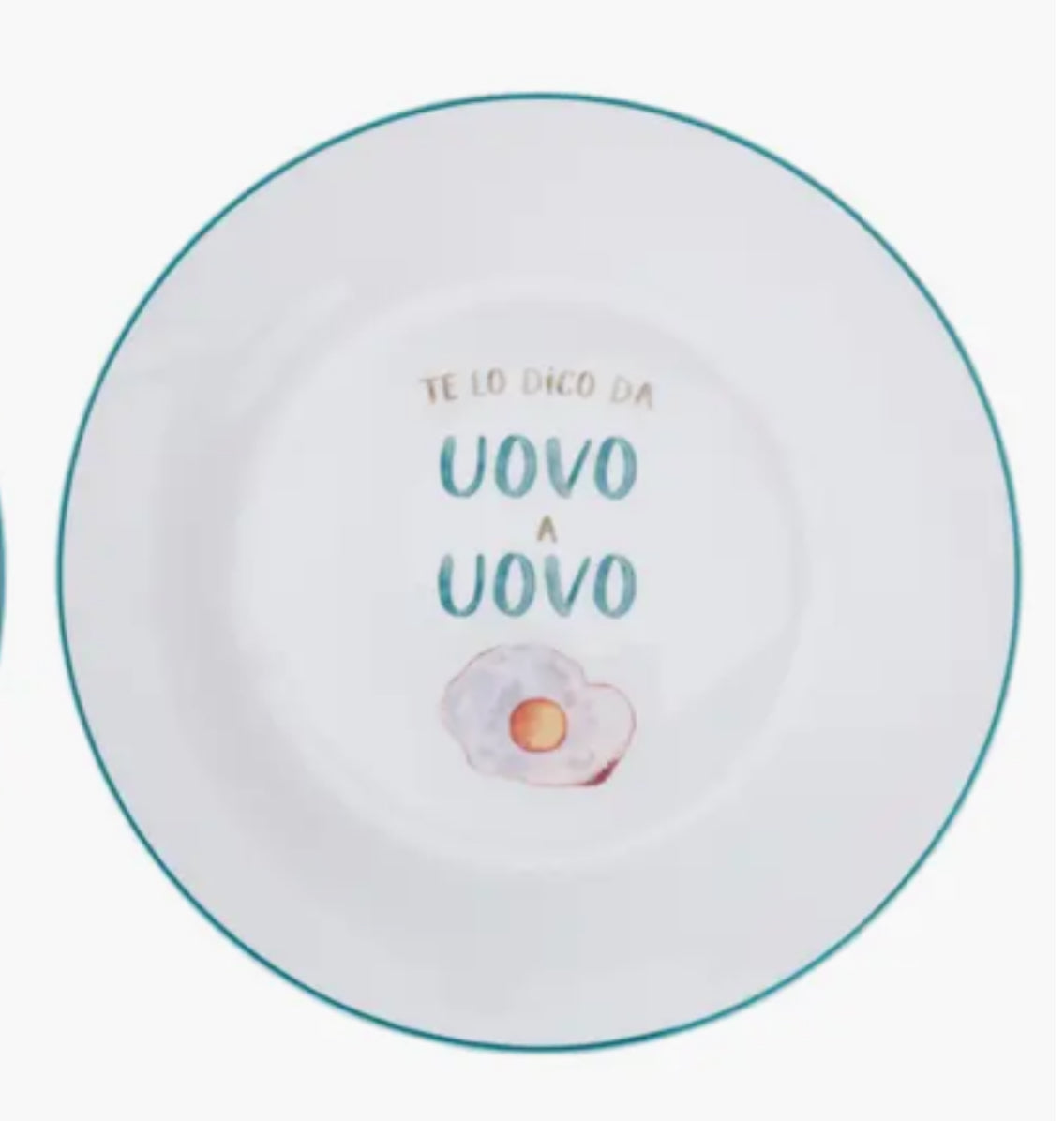 Piatto - Te lo dico da uovo a uovo