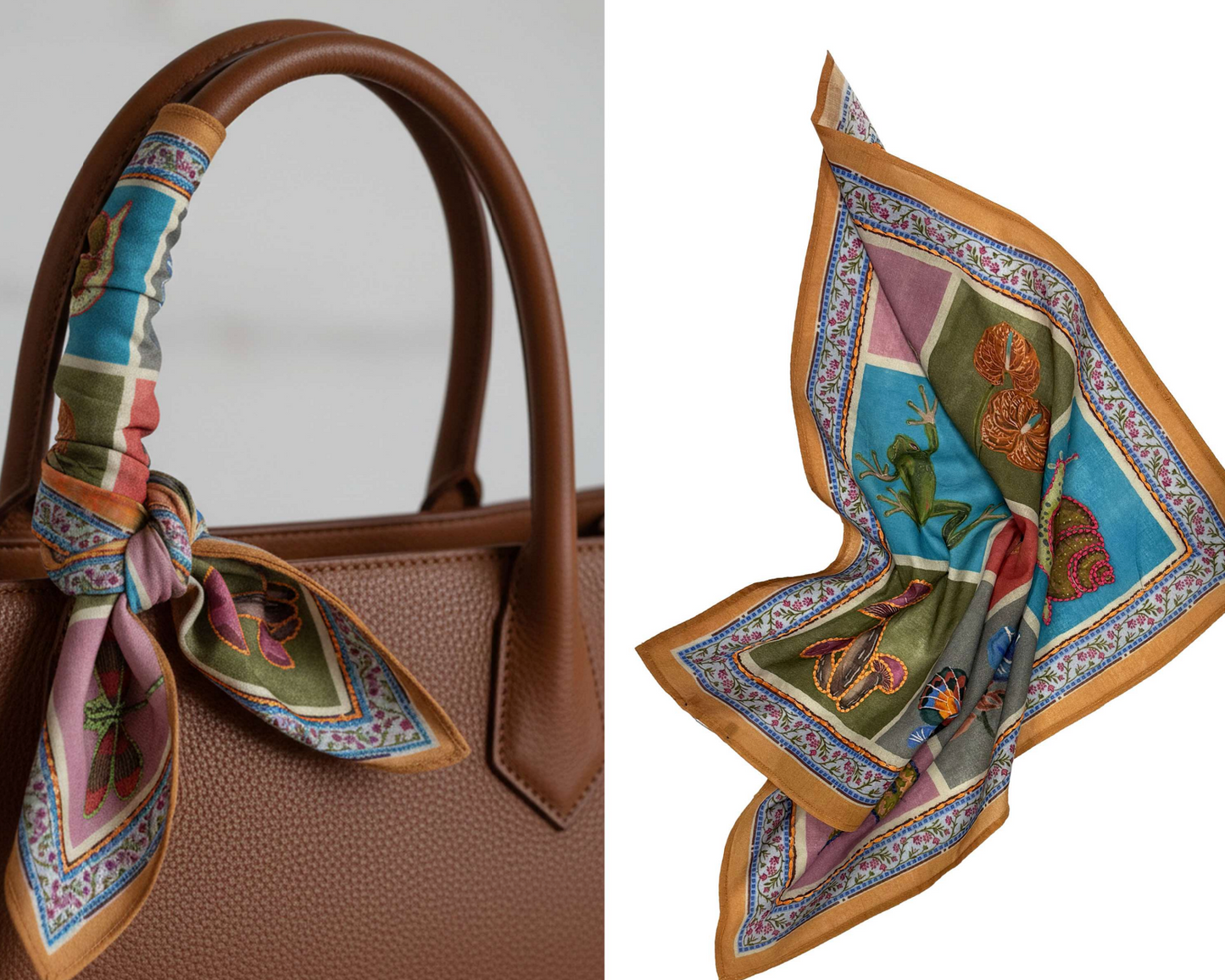 Foulard - Libellula Senape