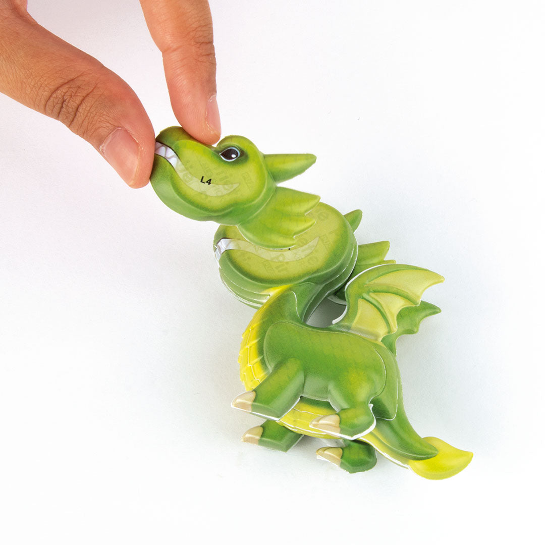 Puzzle 3D Legno - Draghi