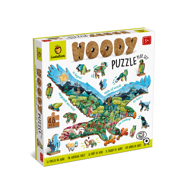 Woody Puzzle - Foresta del nord