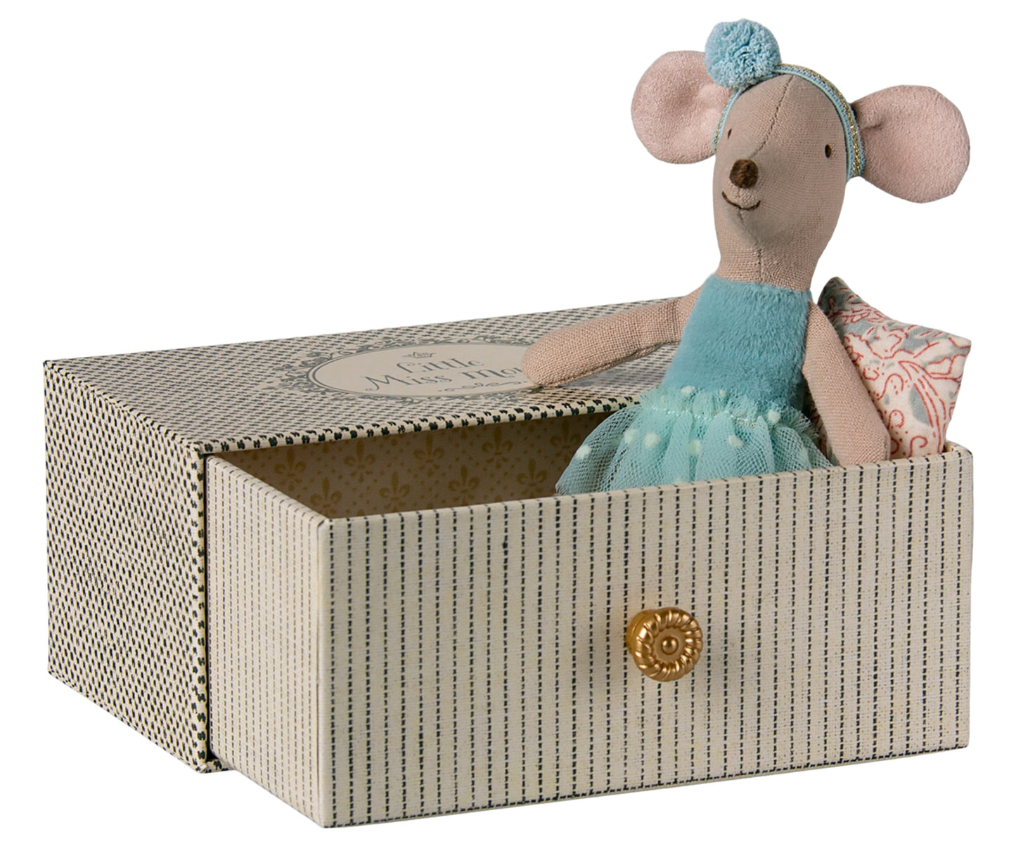 Topina ballerina nel lettino