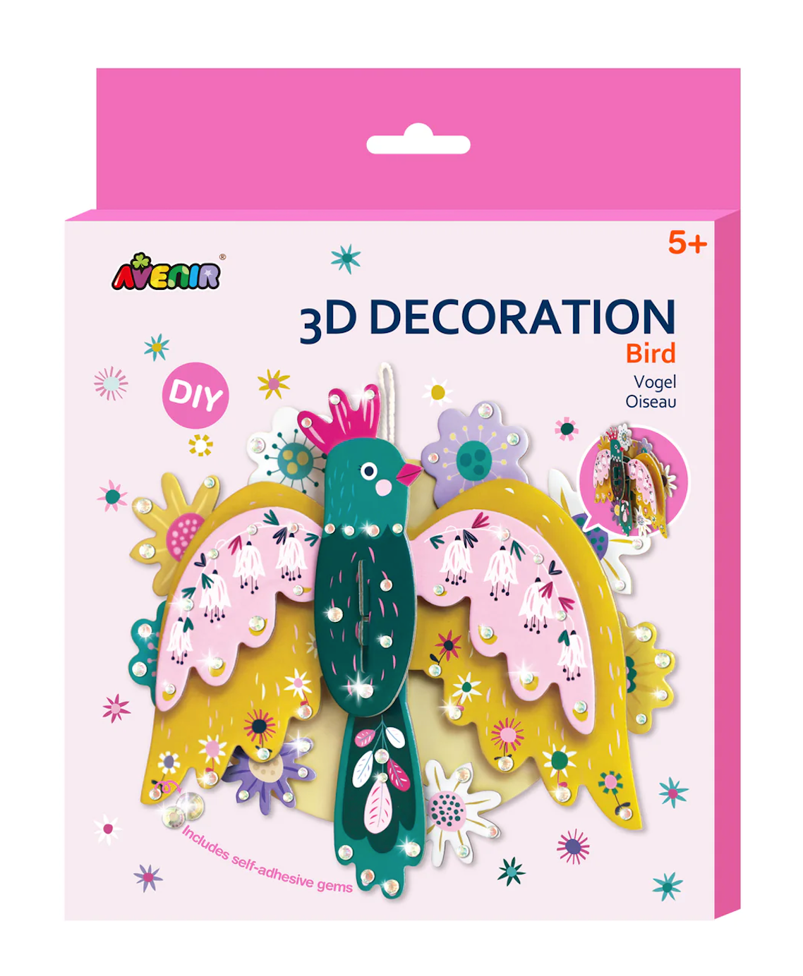 Decorazioni 3D - Uccellino