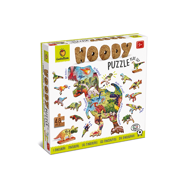 Woody Puzzle - Dino