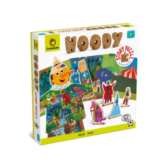 Woody Story Puzzle - Pinocchio