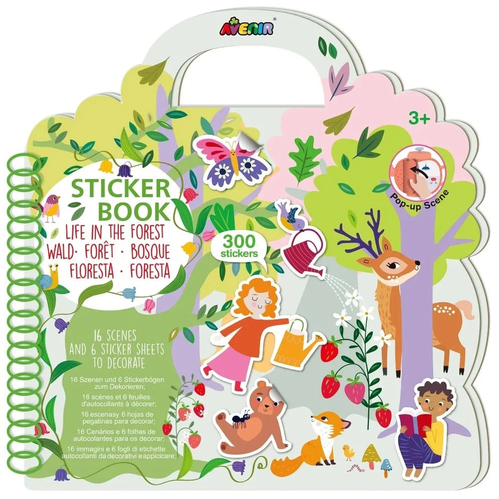 Sticker Book - Life in forest