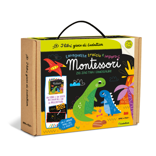 Lavagnette Montessori - Dinosauri