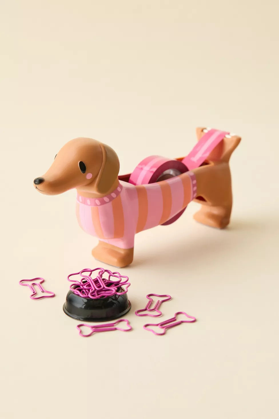 Set Washi Tape e Clips - Bassotto
