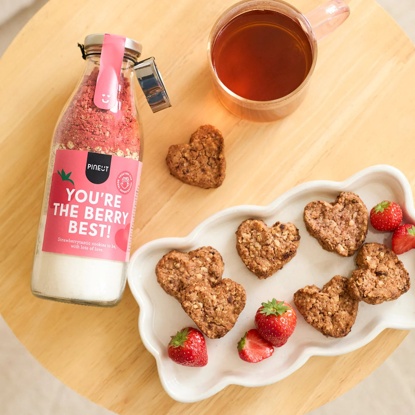 Preparato + Formina - Biscotti alle Fragole