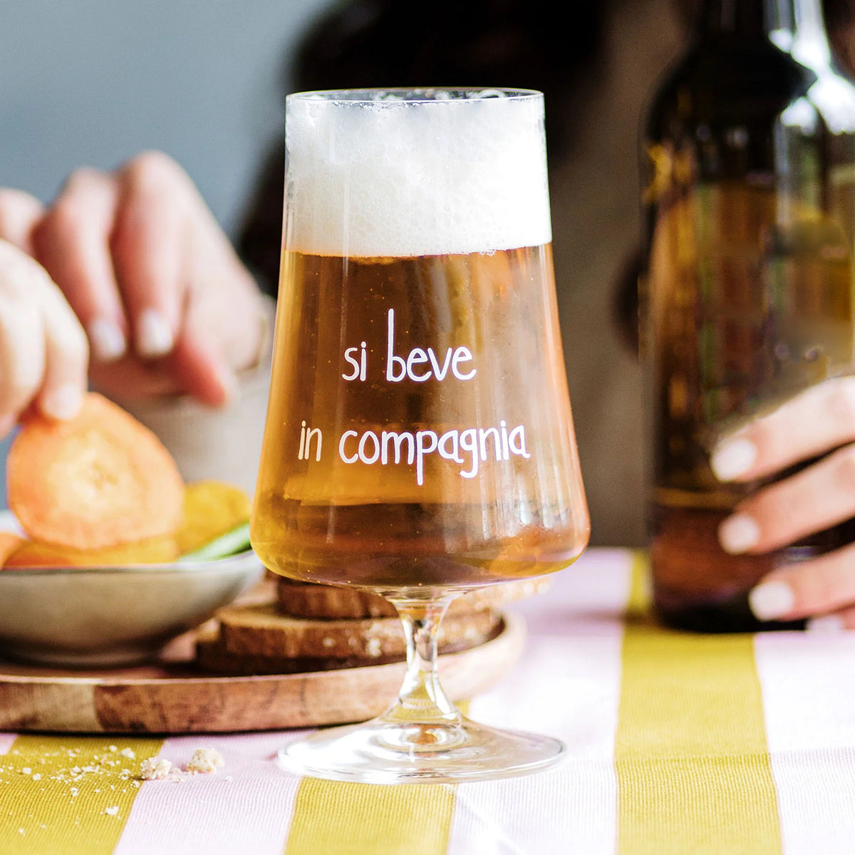 Set 2 calici - Si beve in compagnia