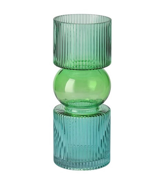 Jaquard Vase - Green