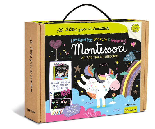 Lavagnette Traccio e Imparo - Unicorni
