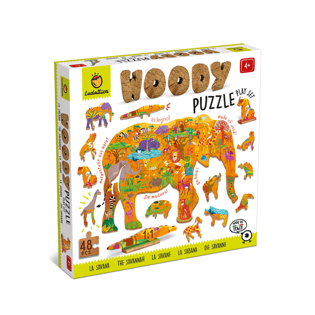 Woody Puzzle - Savana