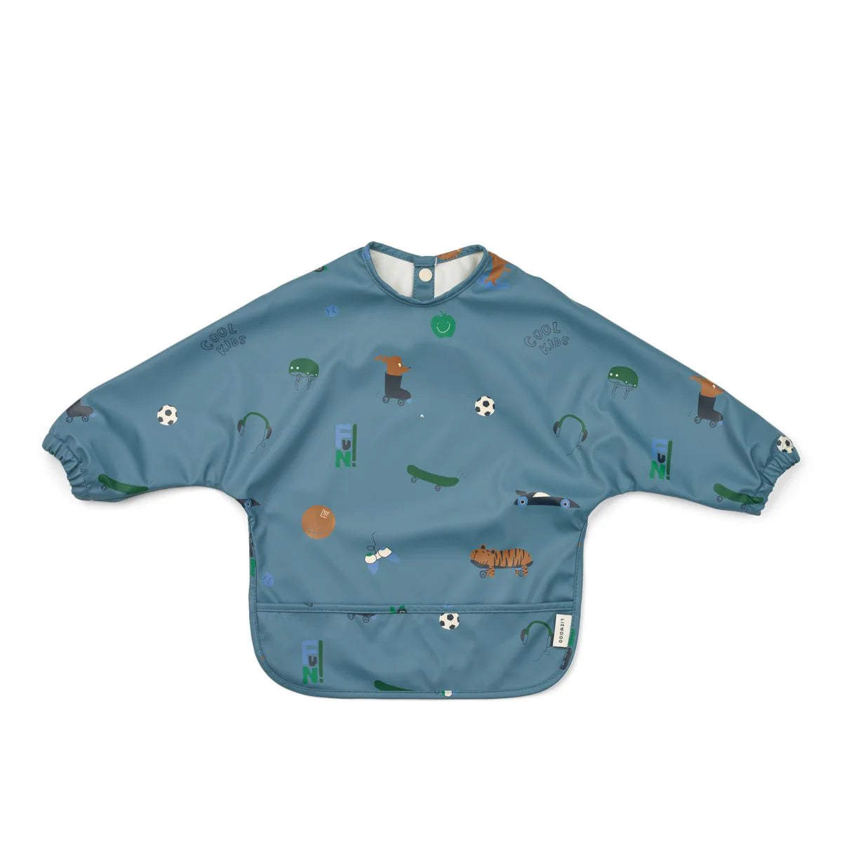 Bavaglia con maniche - Beach blue