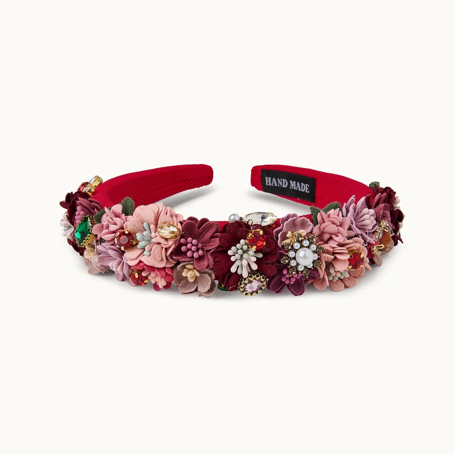 Cerchietto Flower Red