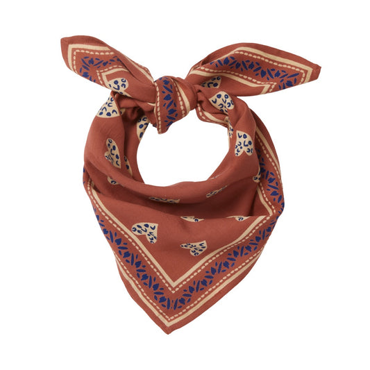 Foulard - Cuore Selvaggio Terracotta