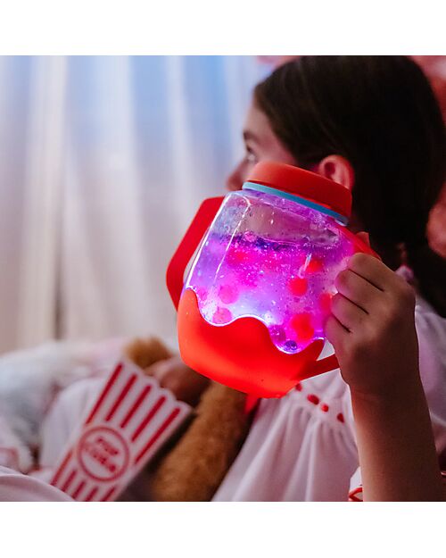 Barattolo per gioco sensoriale - Rosso