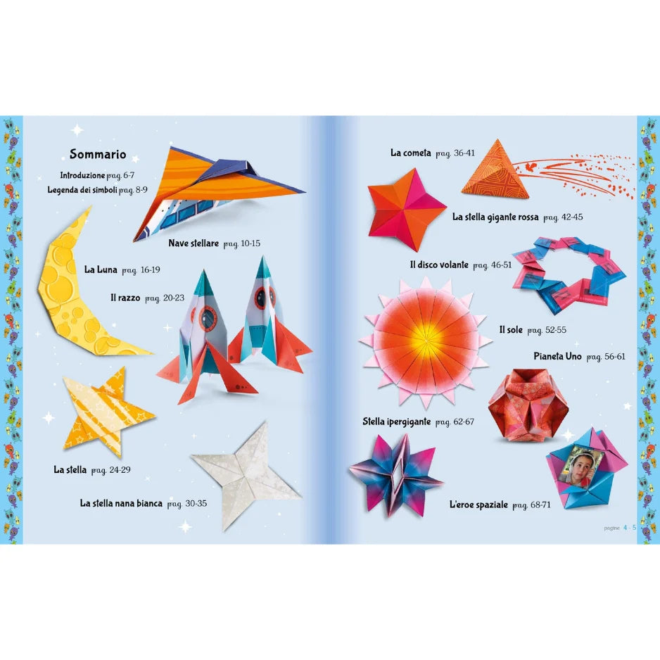 La galassia in origami