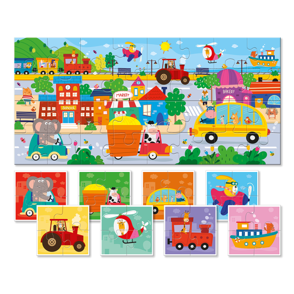 Baby Puzzle - Mezzi di trasporto