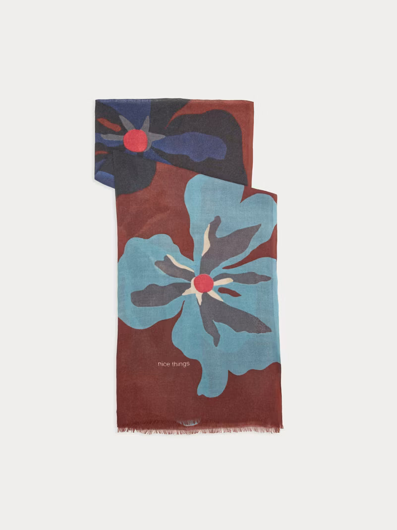 Bold Flower - Chestnut