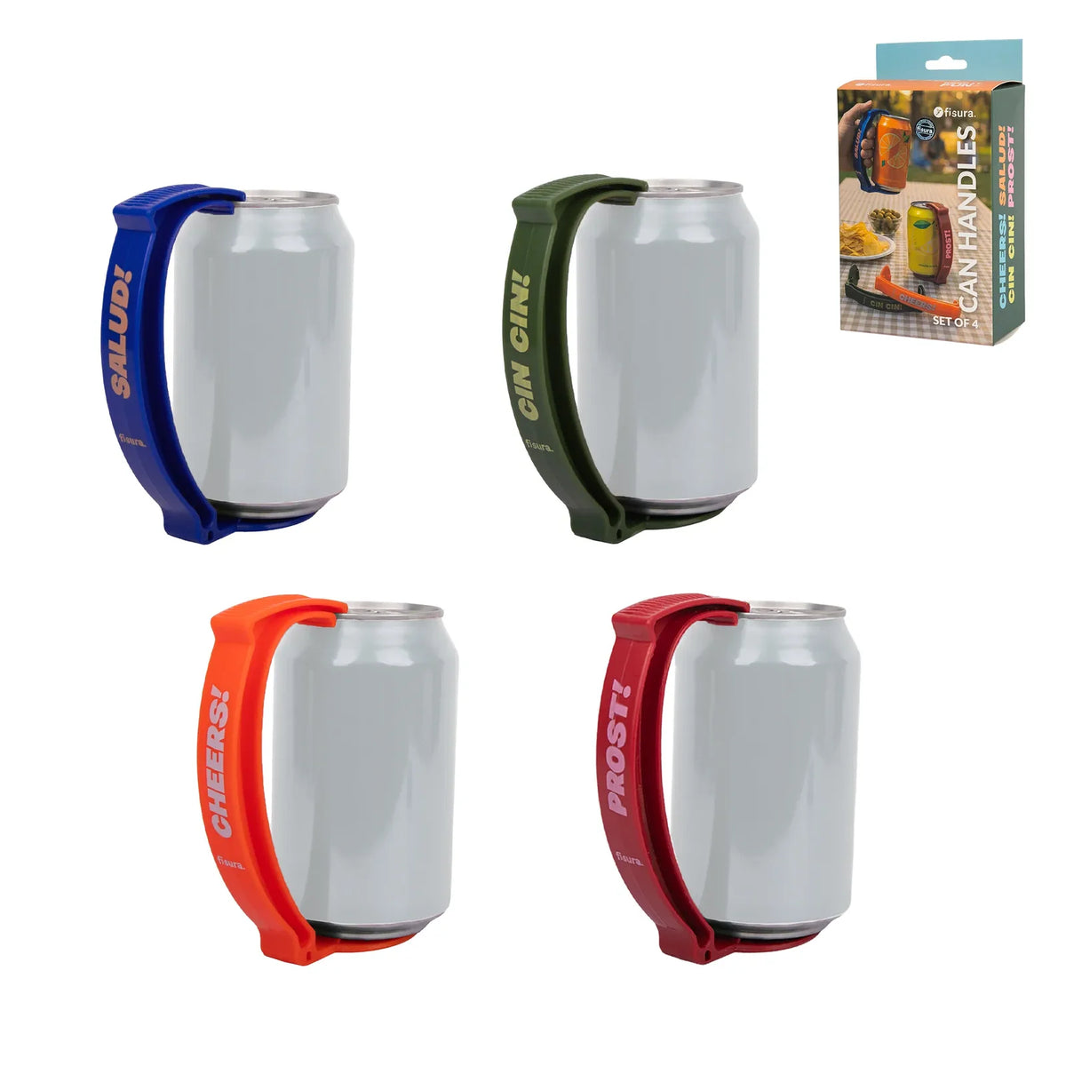 Set manici per lattine