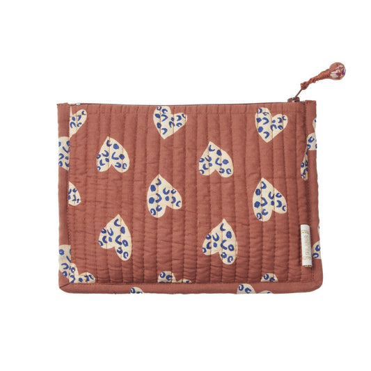 Pochette S - Cuore Selbaggio Terracotta