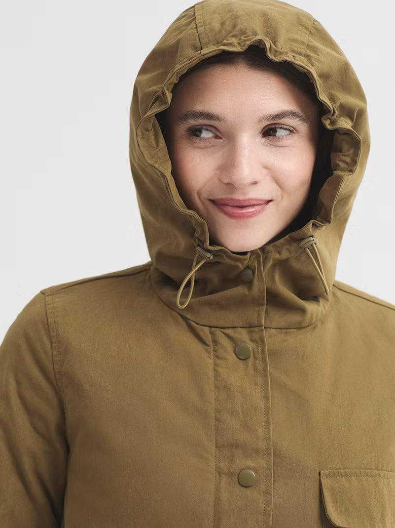 Parka con interno removibile