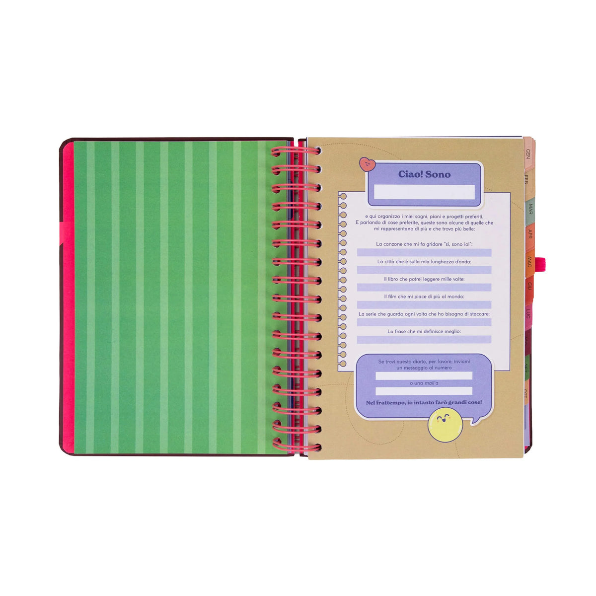 Agenda Settimanale piccola - 2027 Full Aesthetic