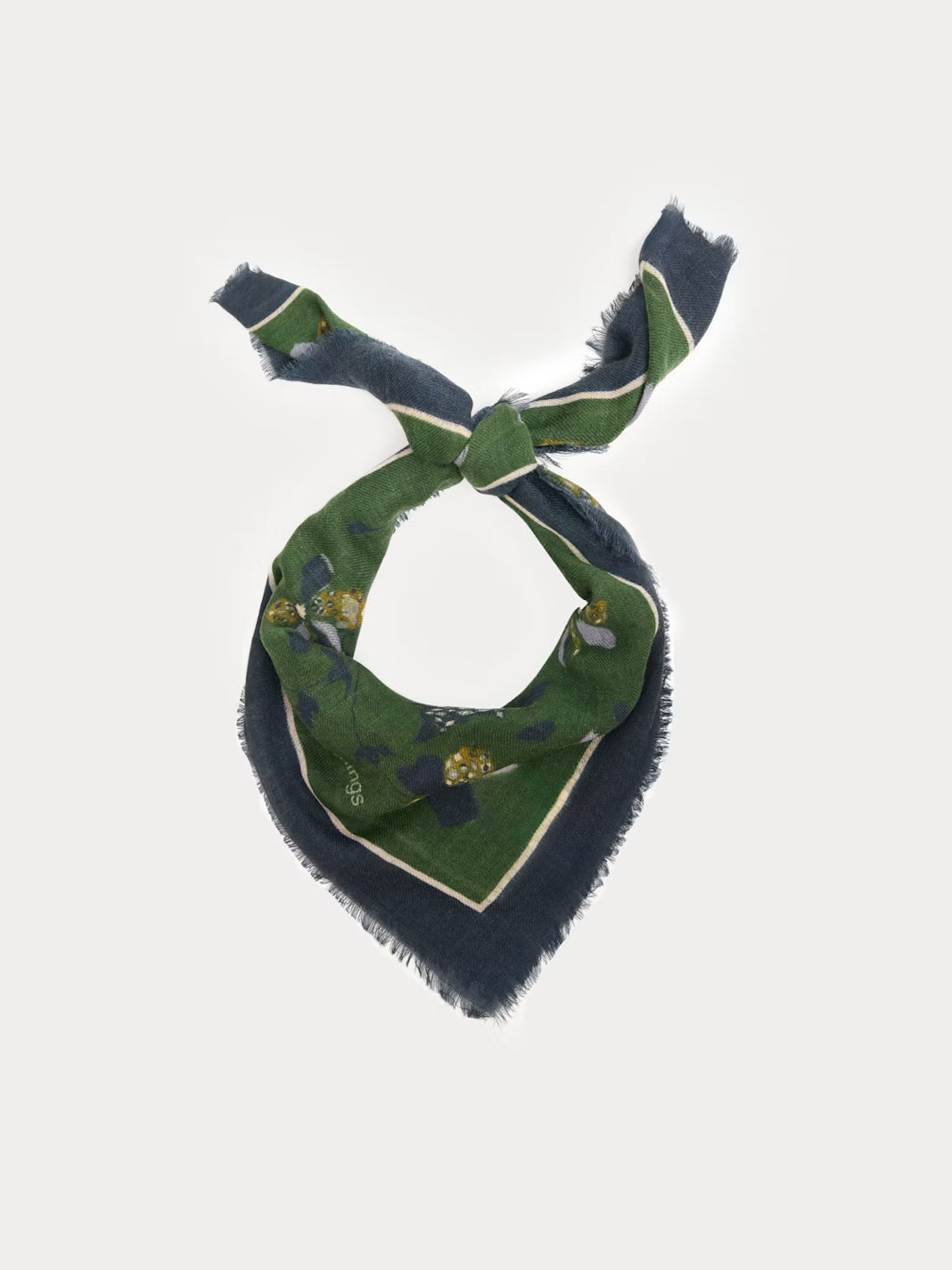 Geometric Flower - Green