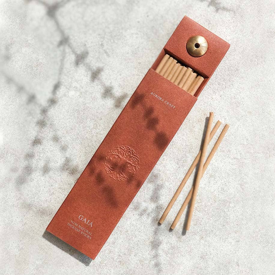 Gaia - Incenso naturale (Cedro, Ginepro, Pino)