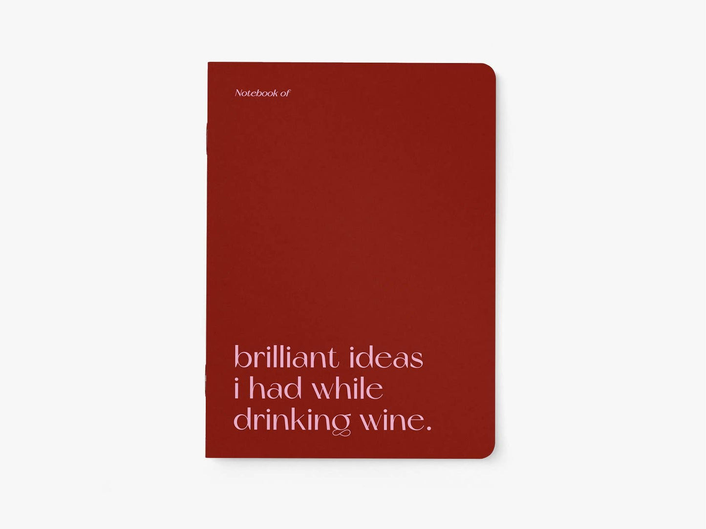 Notebook - Wine