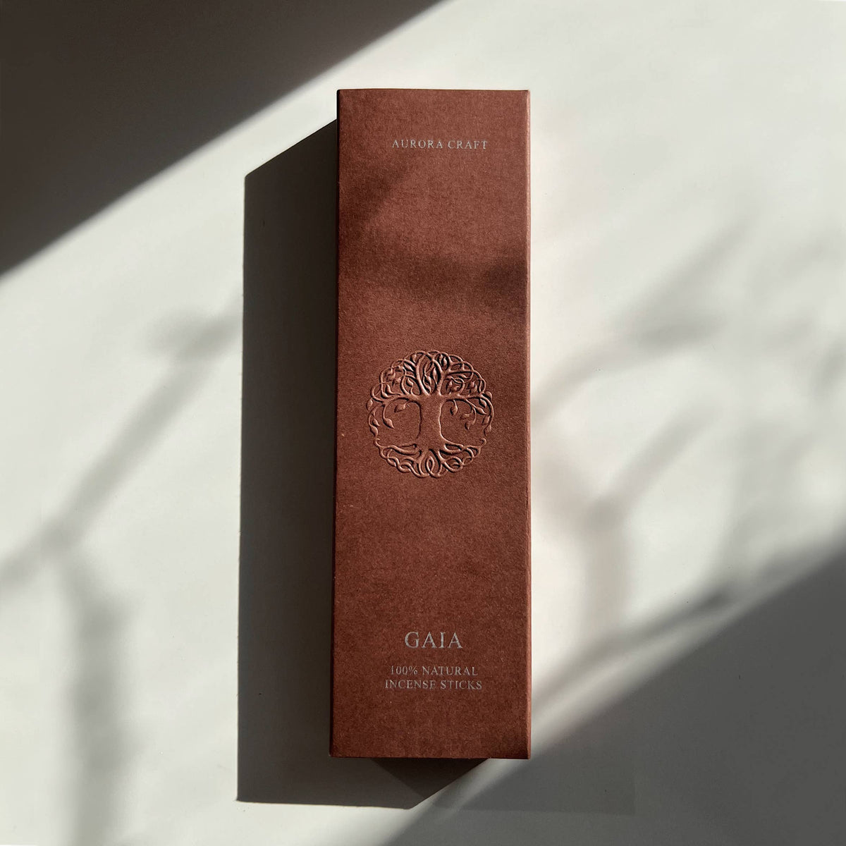 Gaia - Incenso naturale (Cedro, Ginepro, Pino)