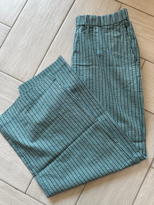 Pantaloni Striped - Blu