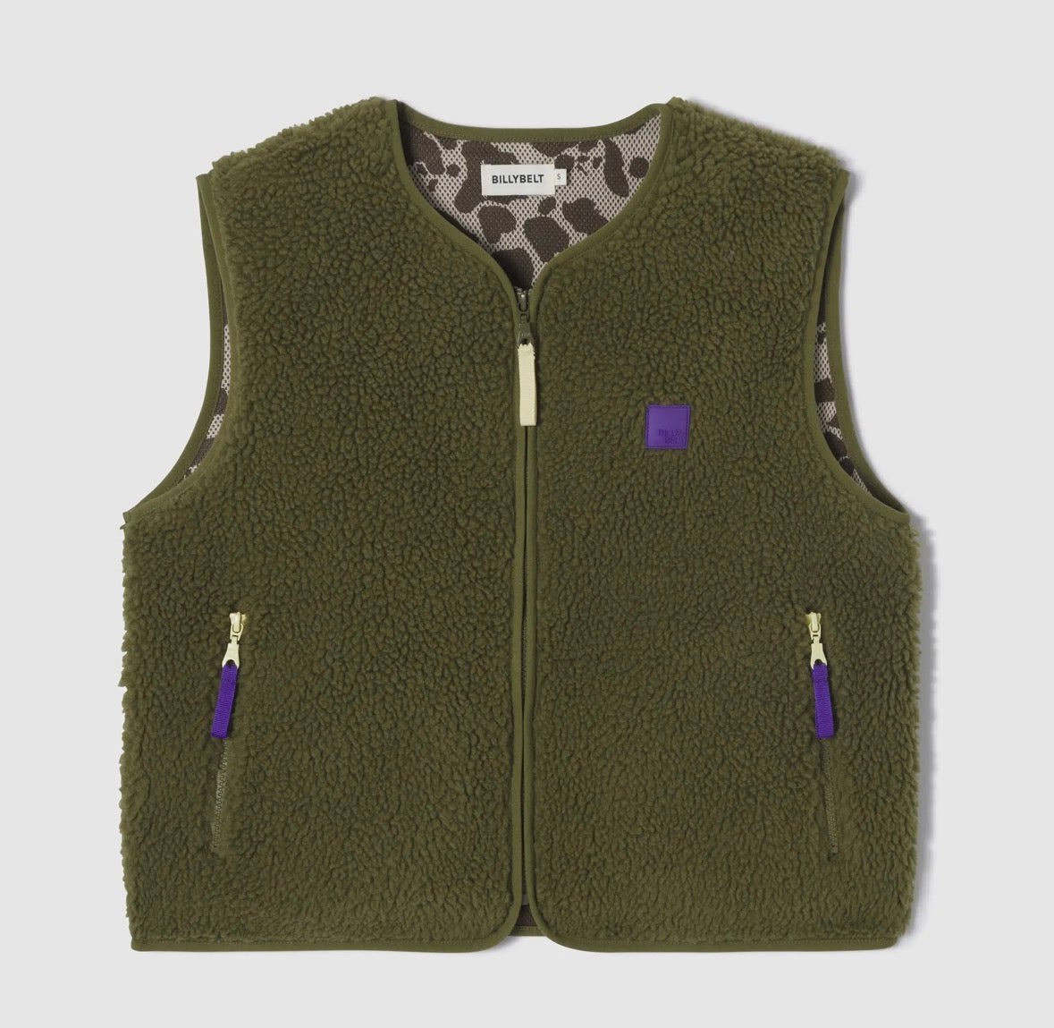 Gilet Sherpa - Verde PREORDER
