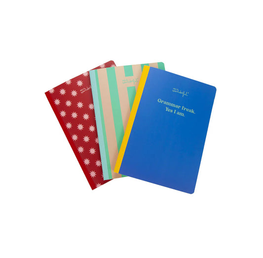 Set tre quaderni - Grammar