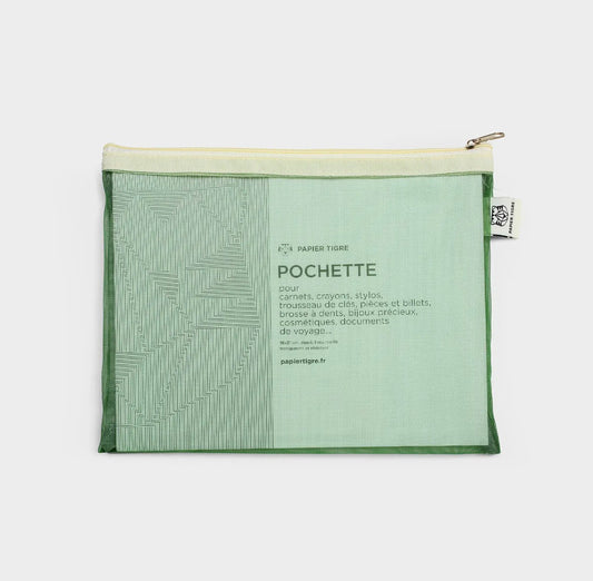 Pochette M - verde