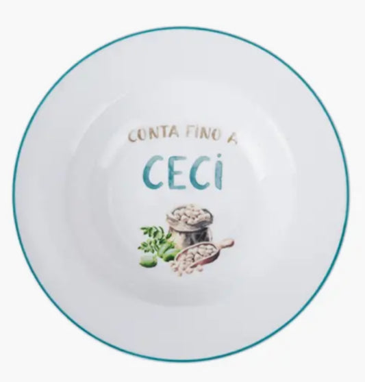 Piatto Fondo - Conta fino a ceci