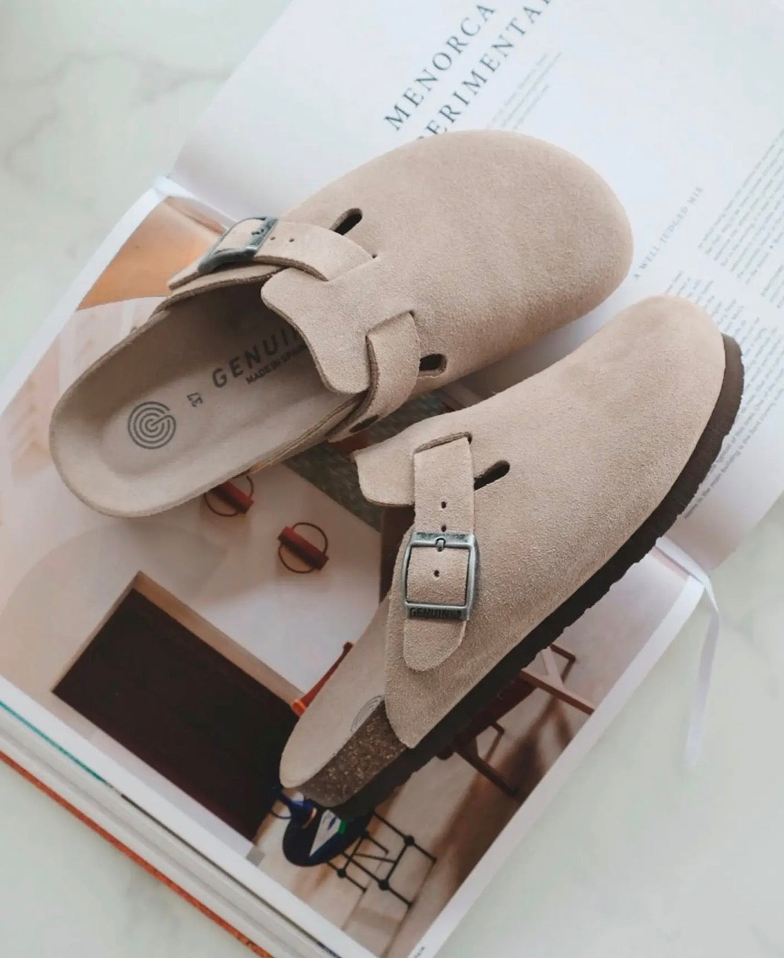 Sabot Riva - Taupe PREORDER