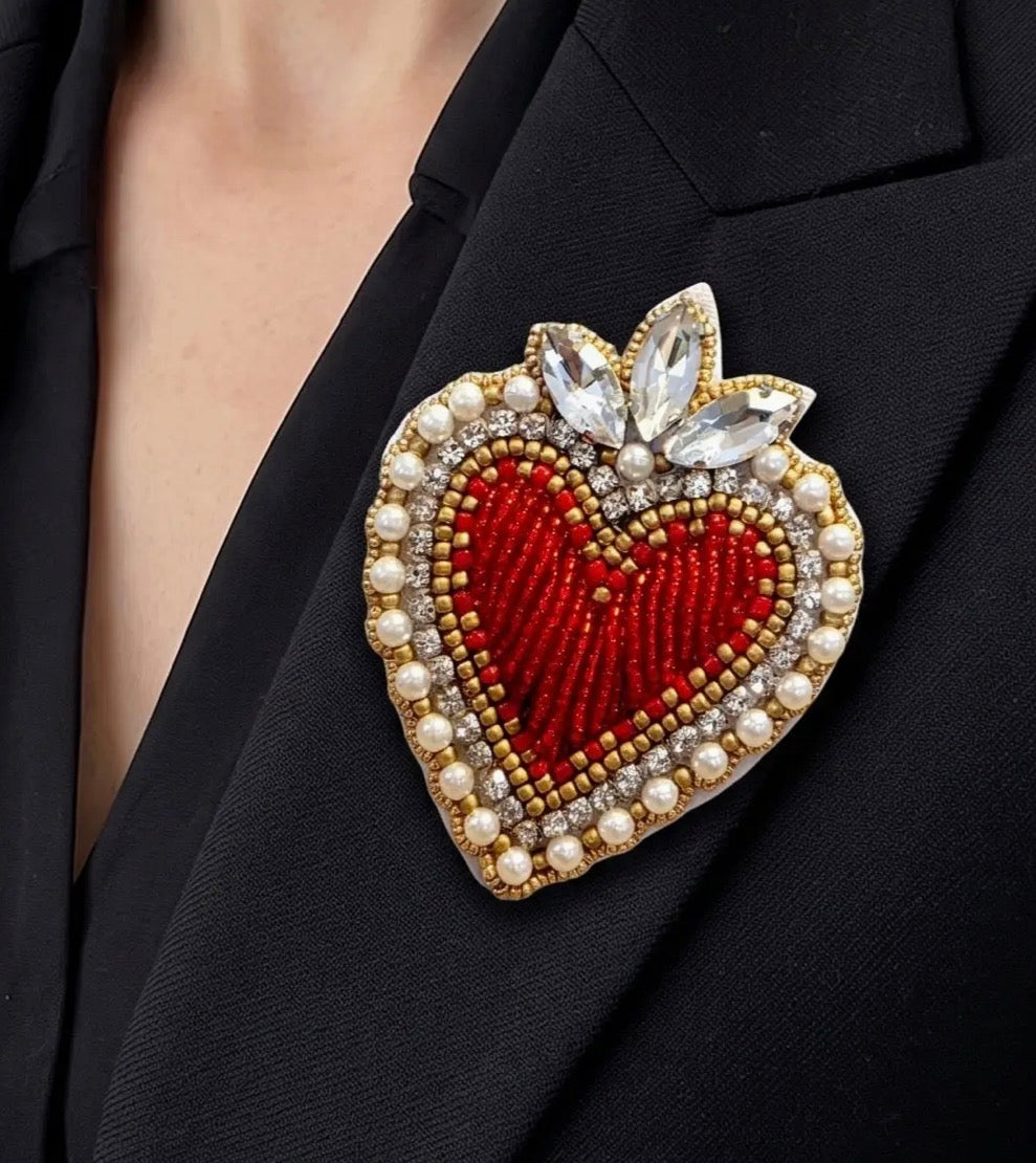 Spilla Cuore Sacro