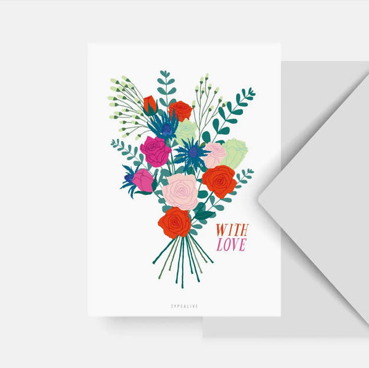 Cartolina - Bloomy Greetings