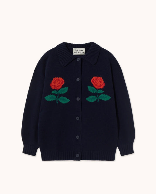 Oversize Roses Cardigan