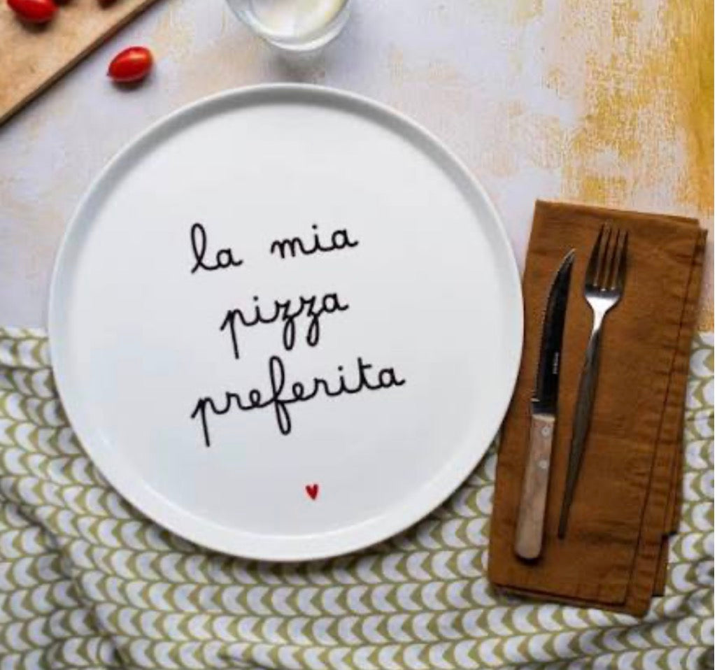 Piatto pizza - La mia preferita