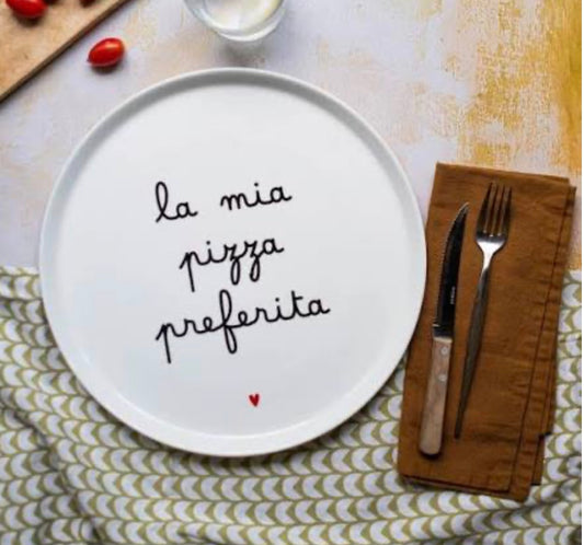 Piatto pizza - La mia preferita