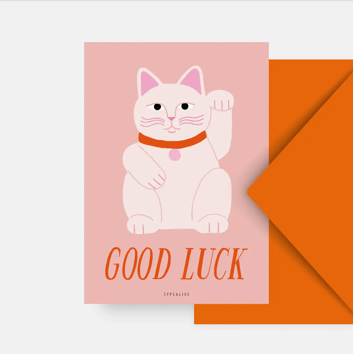 Cartolina - Lucky cat