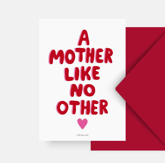 Cartolina - Mamma come nessun’altra