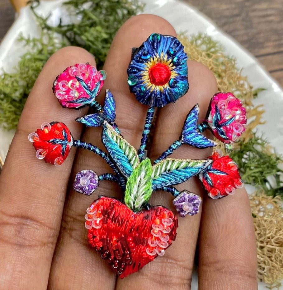 Spilla - Cuore Sacro